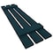 Ekena Millwork 12-in. W x 47-in. H Mid-America Vinyl, Size Three Board Spaced Shutters, 166 - Midnight Blue, PR 00031247166 - alternate 5